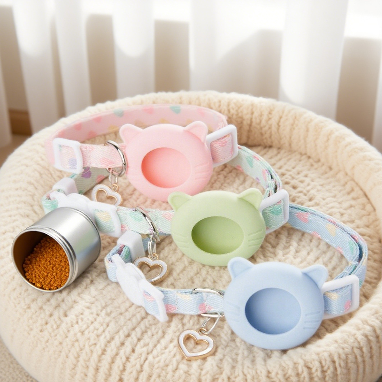 Pet Supplies Locations - Kitten Collar AirTag Protective Case Cat