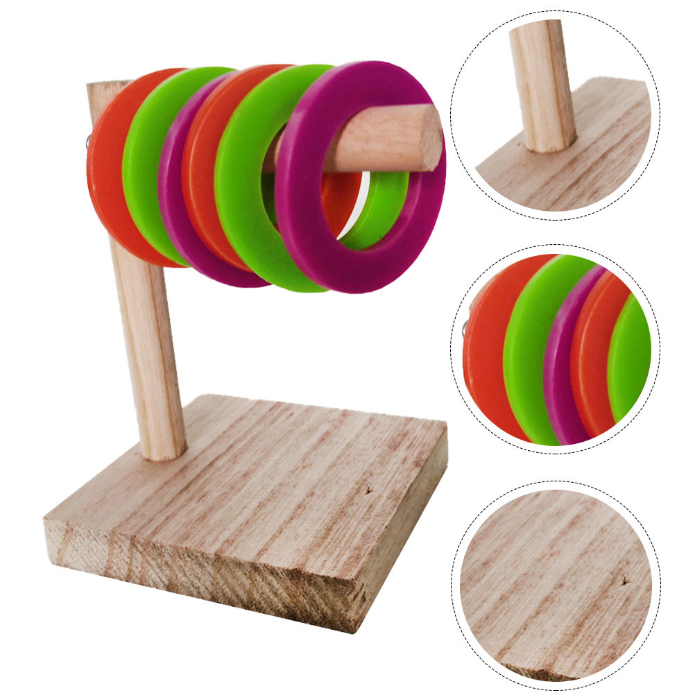 Pet Supplies Ringwood - 1Set Parrot Educational Interaction Ring Shape