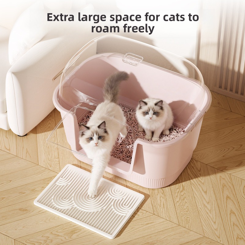 Pet Supplies List - Giant Enclosed Litter Box Odor Proof