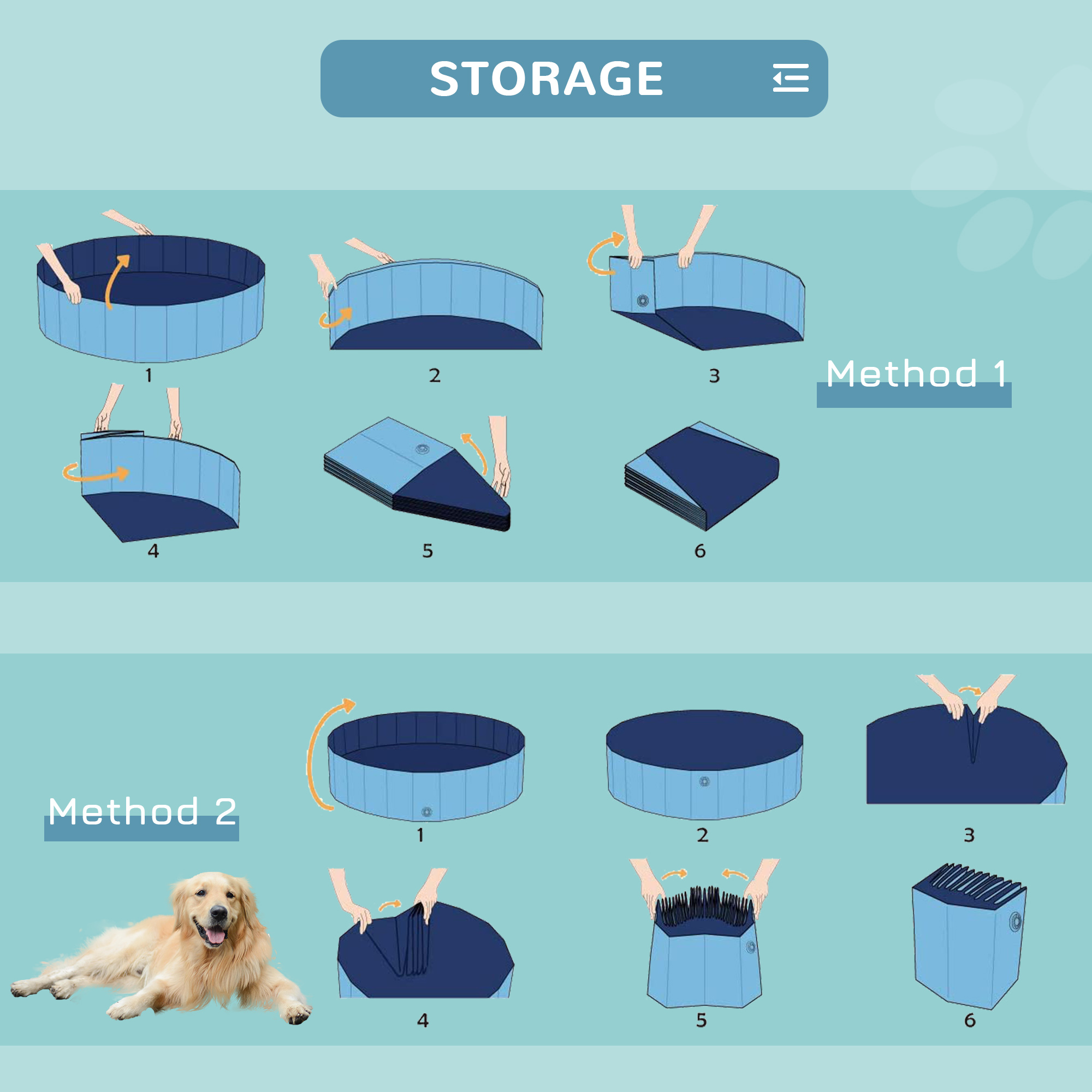 Foldable Pet Swimming Pool Eas - Pet Supplies In Store avaliação e preço