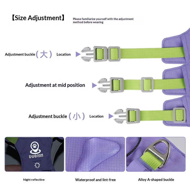 New Lightweight Dog Harness Mu - Pet Supplies Locations avaliação e preço