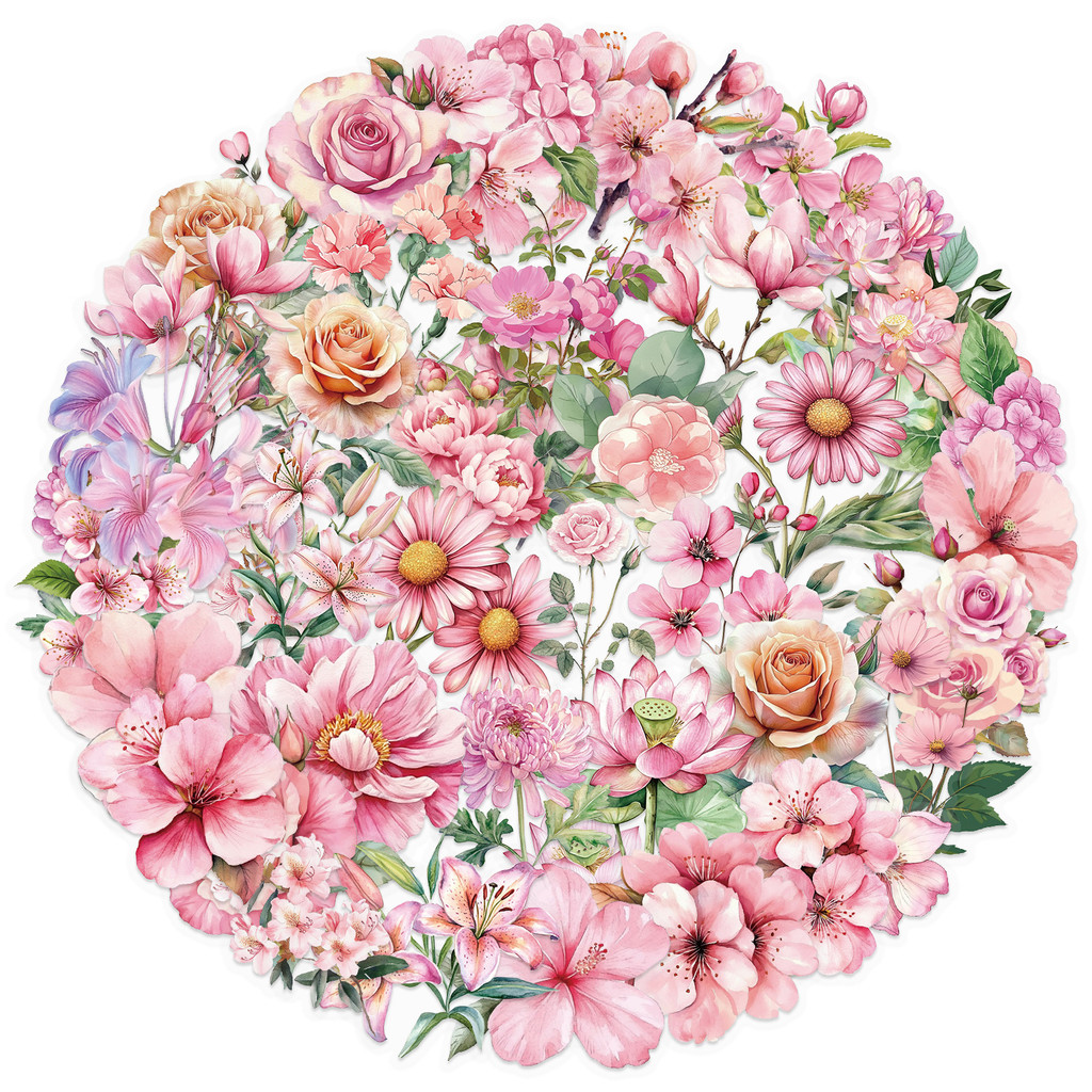 50PCS Transparent Cartoon Pink - Pet Supplies In Store avaliação e preço