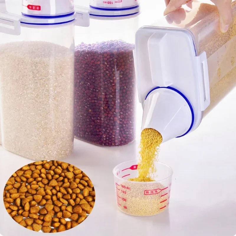 1PC Cup Food Store Container D - Pet Supplies In Store avaliação e preço