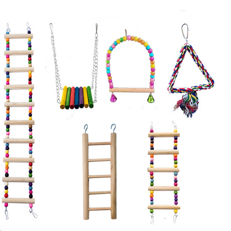 Wooden Bird Toys Small Parrot  - Pet Supplies Ringwood avaliação e preço