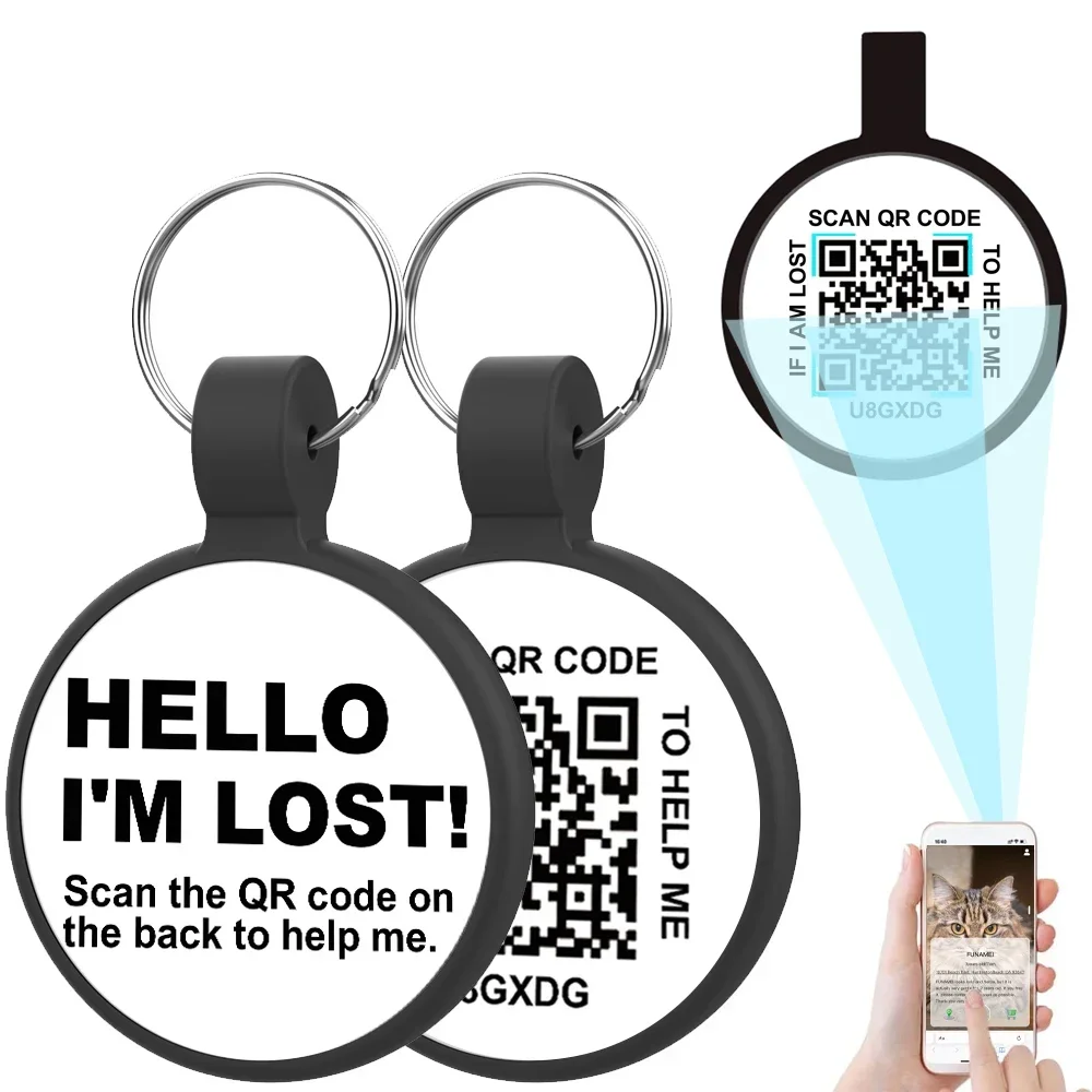Silica Gel Pet Cat Dog ID Tag  - Pet Supplies Locations avaliação e preço